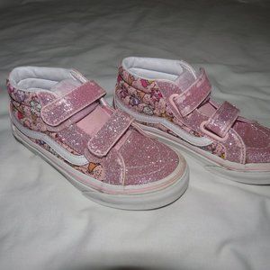 Girls Vans SK8 Reissue Mid  Kitty Cakes